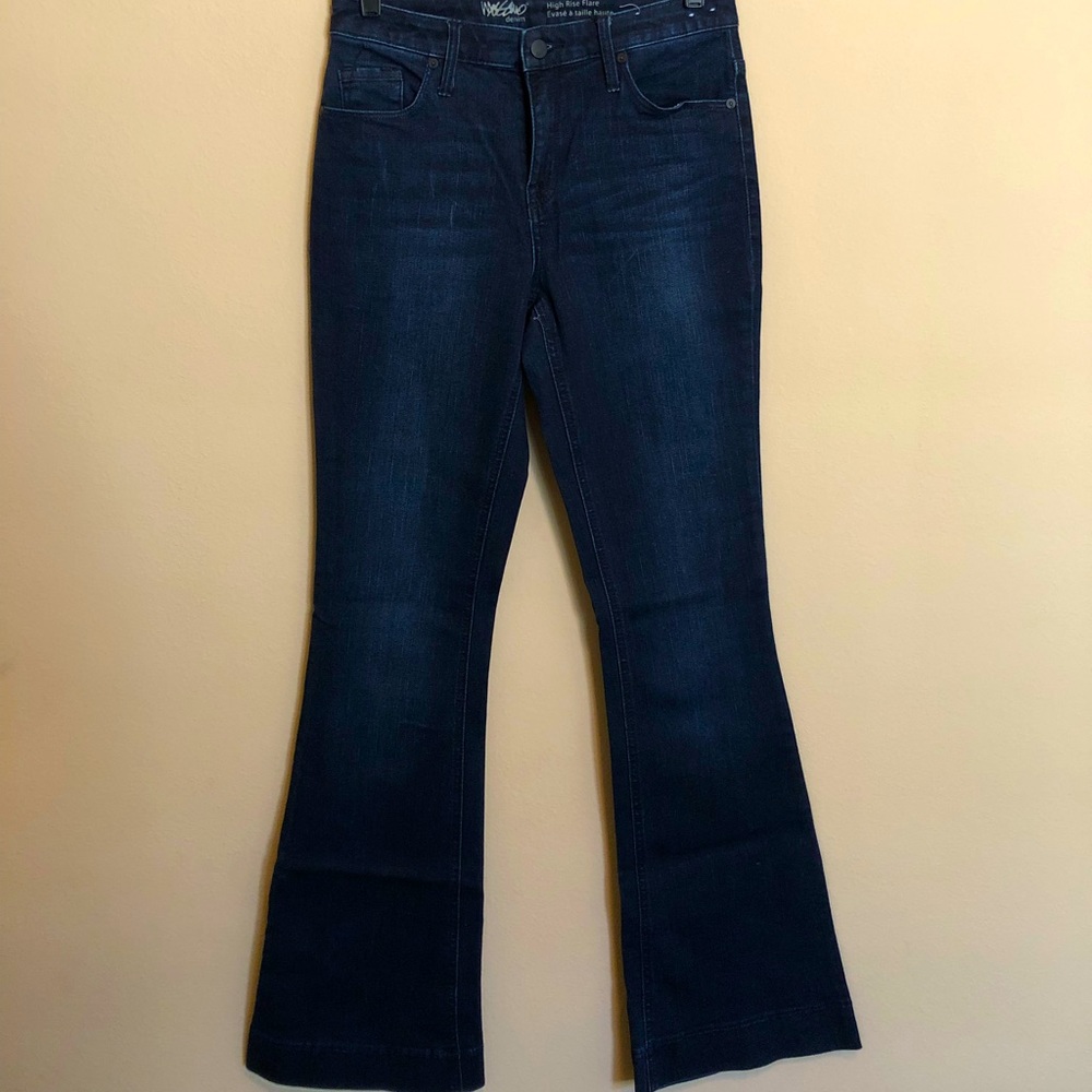 Mossimo High Rise Flare Denim Jeans
